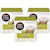 Nescafe Dolce Gusto Pods, Skinny Cappuccino, 16 capsules, Pack of 3