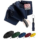 Chakipee Conlun Travel Inverted Umbrella Compact Windproof- Automatic reverse Umbrellas for Rain - Folding Portable 10 Ribs Large Umbrella