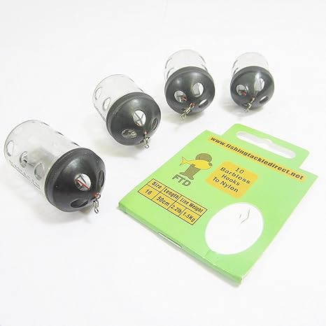 Ftd Minimum Of 3 Kamasan Black Cap Fishing Swim Feeders Ideally