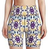 Women's High Waist Bike Shorts for Workout Sports Athletic Running Hiking Biker Yoga Gym Size