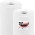 Paclord 18" x 1200" (100 ft) White Kraft Paper Roll (Value Pack of 2), 45 lbs Thickness, Made in USA Colored Kraft Paper for School, Bulletin Kraft Paper - Odorless, Non-Toxic, Safe for Kids