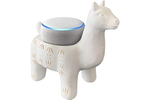 Dekodots Smart Speaker Table Stand (LLama) - Decorative Holder for Amazon Echo Dot or Google Home Mini - Portable Design, No Sound or Microphone Interference - Durable Poly-Resin