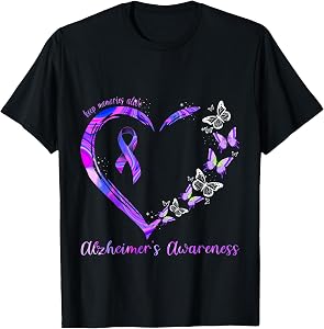Keep Memories Alive Alzheimer's Awareness T-Shirt