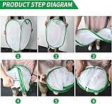TSLBW Insect Butterfly Habitat Cage Large 40x40x60cm Collapsible Pop-Up view 4