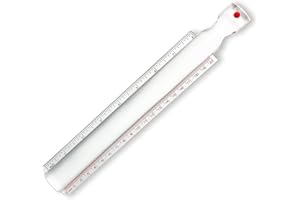 Carson 8 inch Bar Ruler 1.5X Magnifier with Inch and Centimeter Markings (MR-65)