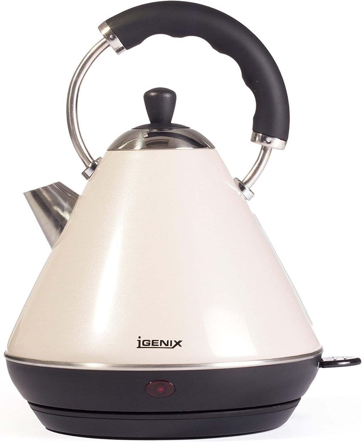Igenix IG740C Cordless Pyramid Kettle, 1.8 L, 3000 W Cream Amazon.co.uk Kitchen & Home
