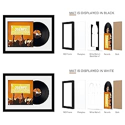 DUENPY Vinyl Record Display Frame 16x22 Inches