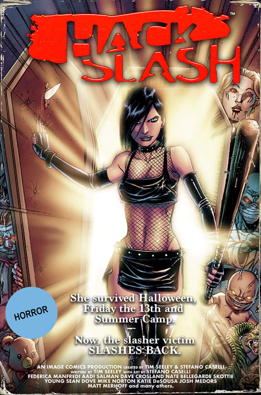 Amazon Com Hack Slash Deluxe Edition Volume 1 Seeley Tim Caselli Stefano Manfredi Federica Seeley Tim Books
