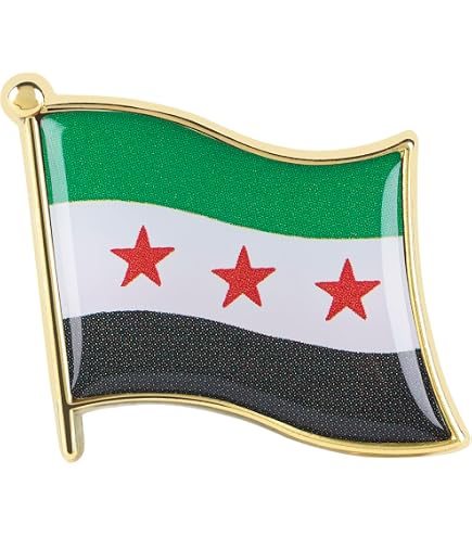 Syrien Flagge Aufkleber – 2 Stück, 7,6 Cm, Wetterfestes Vinyl Für Auto, Helm & Mehr