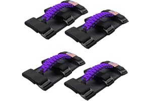 KOHUIPU Paracord Grip Handle for Jeep Wrangler