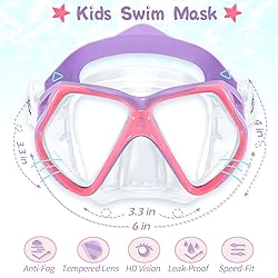 EverSport Kids Swim Goggles with Nose