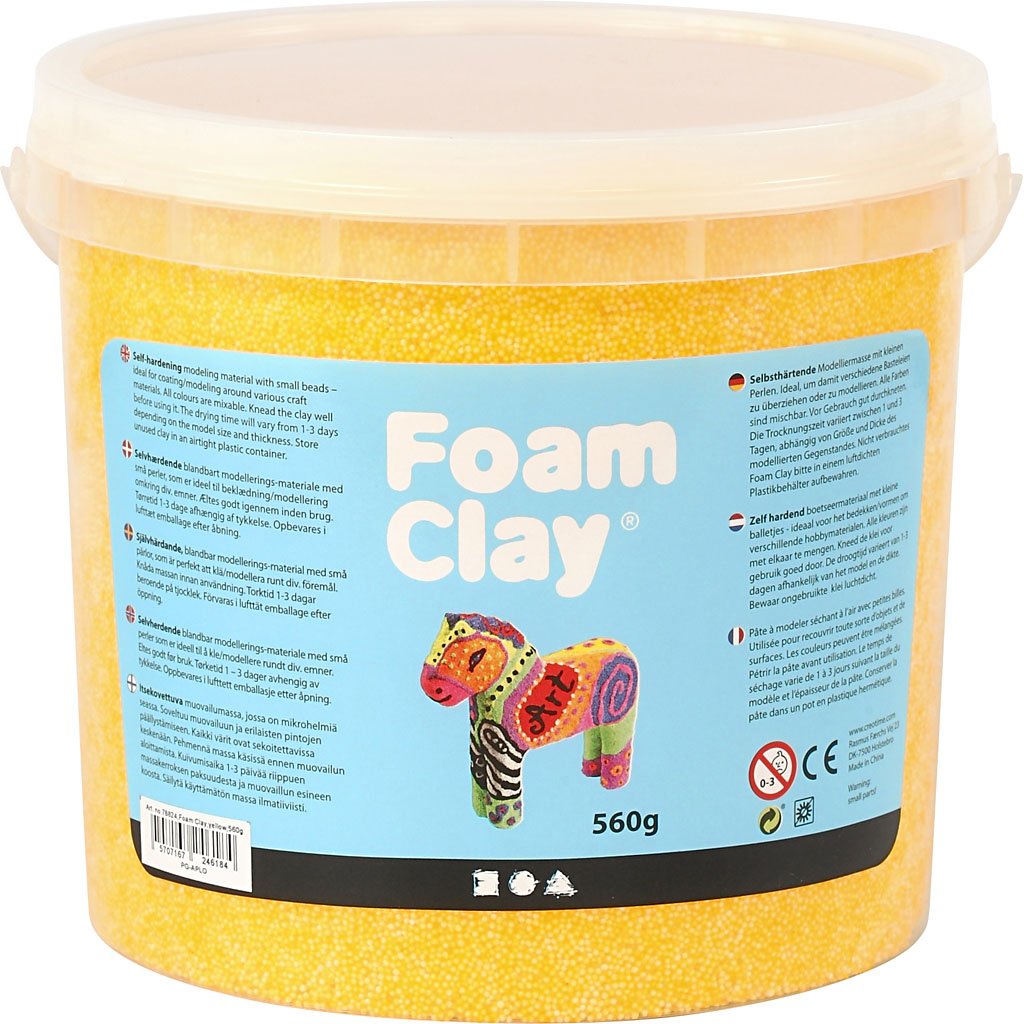 Foam Clay®, yellow, 560g