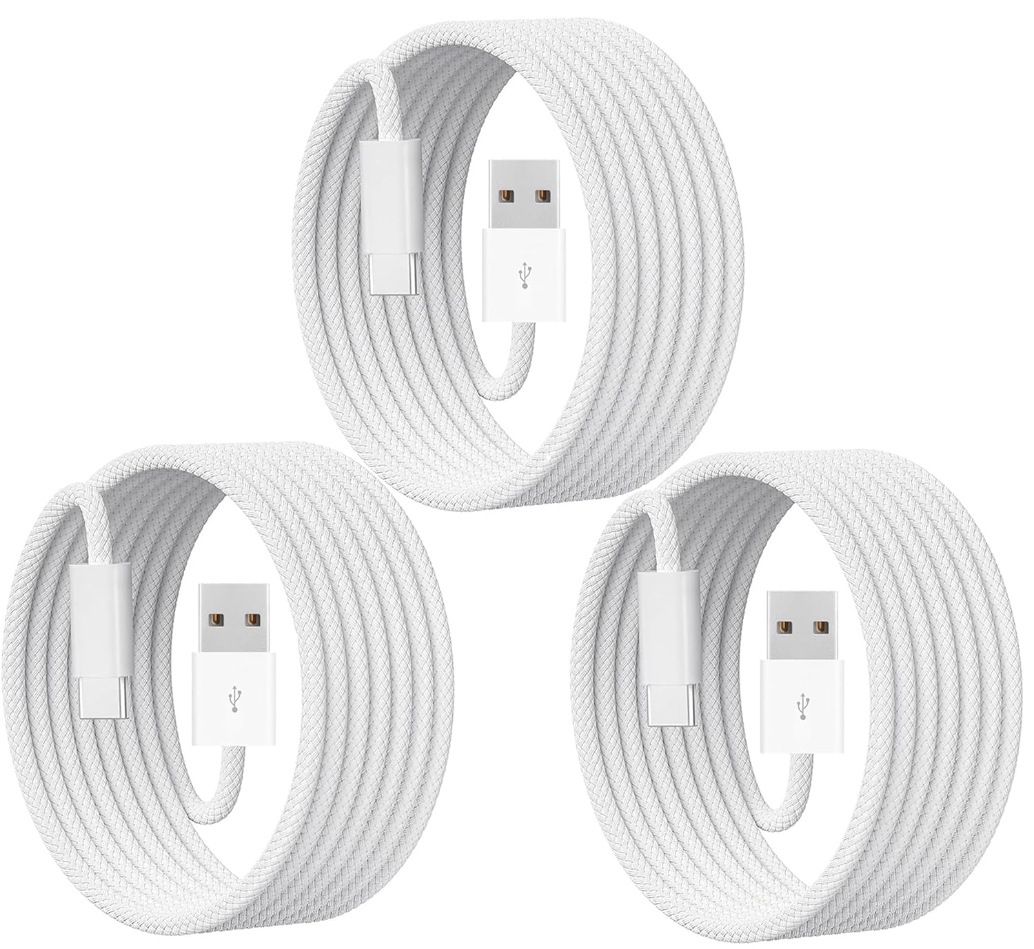 Photo 1 of [MFi Certified] Car Carplay Cable for iPhone 16, USB A to Type C Car Charger 60W Fast Charging Cord Fast Data Sync Braided 3Ft for iPhone 16 Pro/16 Pro Max/16 Plus, iPhone 15 iPad Pro, Air, Mini