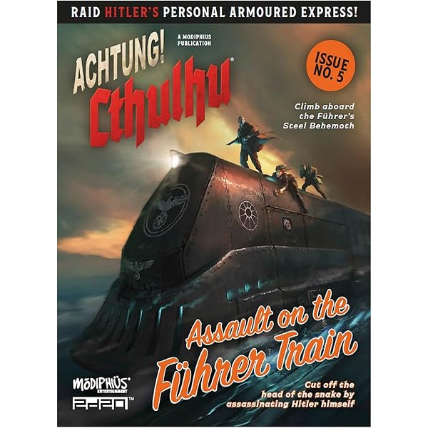 Amazon.com: Achtung! Cthulhu 2d20: Mission Dossier 1 - Behind