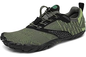 SAGUARO Womens Mens Barefoot Shoes Minimalist Trail Runner Wide Toe Box Zero Drop Outdoor Cross Training Shoe