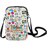 LEVLO Paraprofessional Crossbody Bag Para Teacher Gift Paraprofessional Appreciation Shoulder Bag Paraeducator Teacher Merch