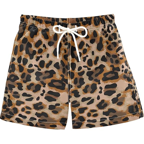 Amazon.com: ALAZA Brown Leopard Cheetah Print Animal Boys