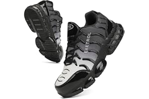 EXETROL Steel Toe Shoes for Men Women Indestructible Composite Toe Safety Sneakers Wide Non Slip Comfortable Lightweight Air Cushion Work Shoes Zapatos de Trabajo para Mujer Hombres