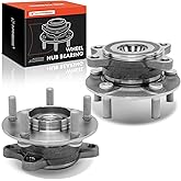 A-Premium 2 x Front Wheel Bearing and Hub Assembly with 5-Lug Compatible with Mazda 3 2019 2020 2021 2022