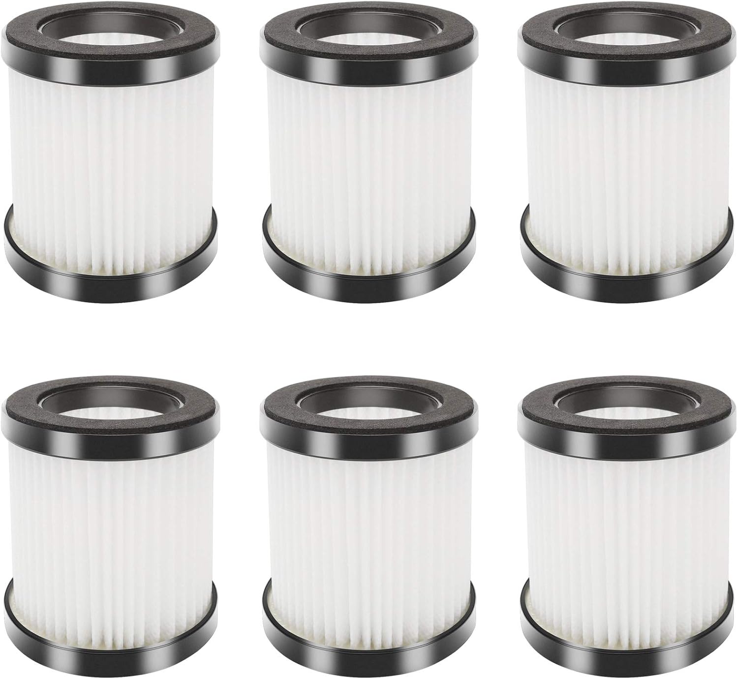 UOUOLONUN 6 Pack Replacement HEPA Filters Compatible for MOOSOO XL-618A Cordless Vacuum: Appliances