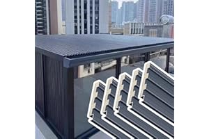 Roof Panels Sun Room Pergola All-Weather Roofing Tiles, Corrugated Metal Roof Sheets with Polycarbonate Fill, Replacement Roo
