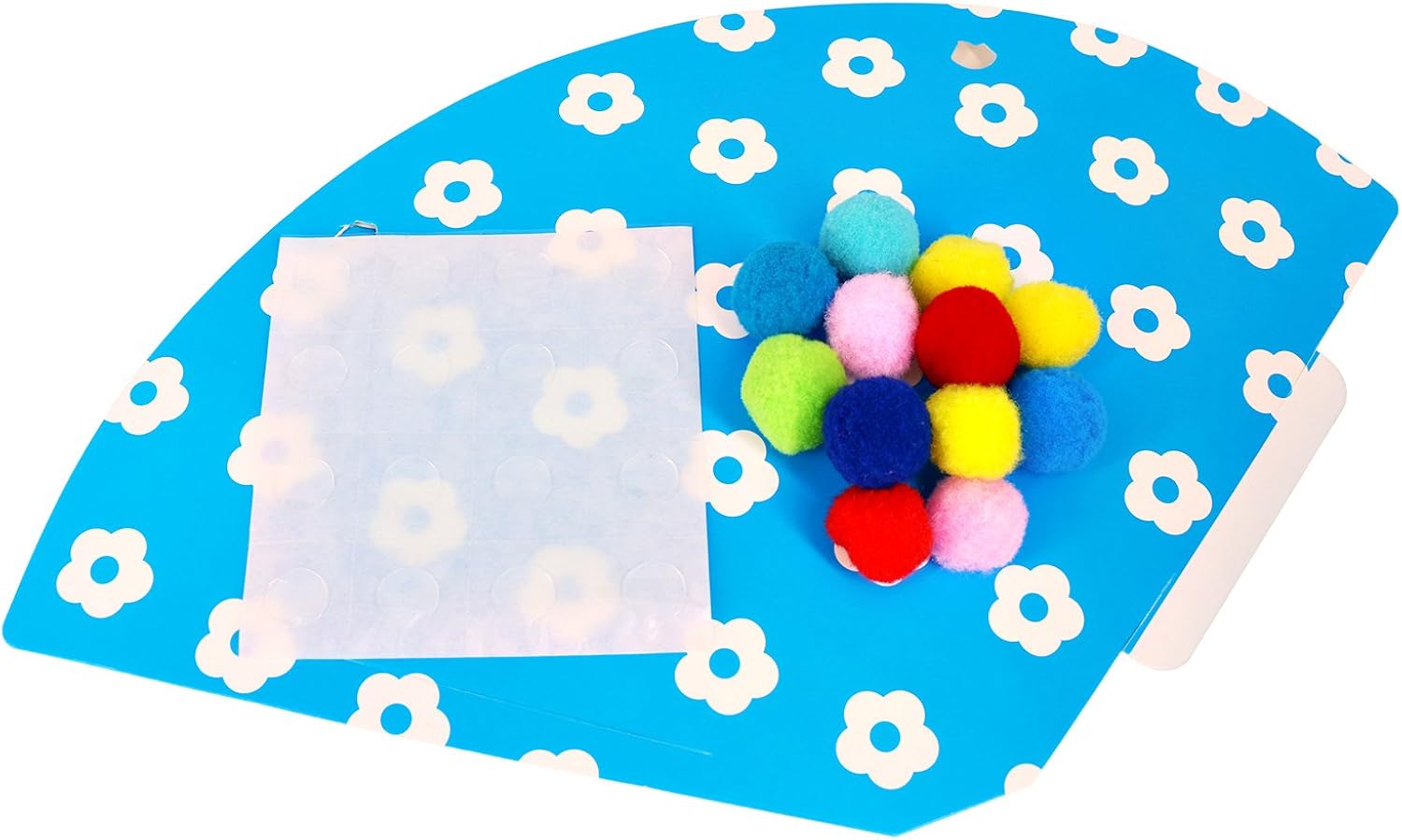 Beurio Kids Happy Birthday Paper Party Cone Hats with Pom Poms, 12ct: Clothing