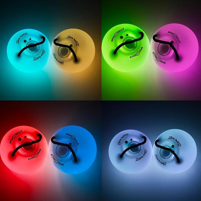 spinballs led poi balls