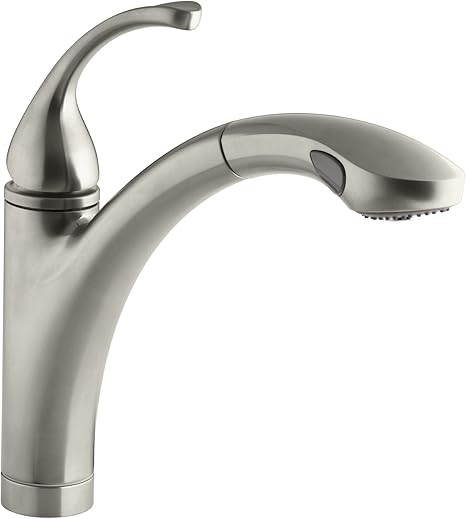 Kohler K 10433 Bn Forte Single Control Pull Out Kitchen Sink