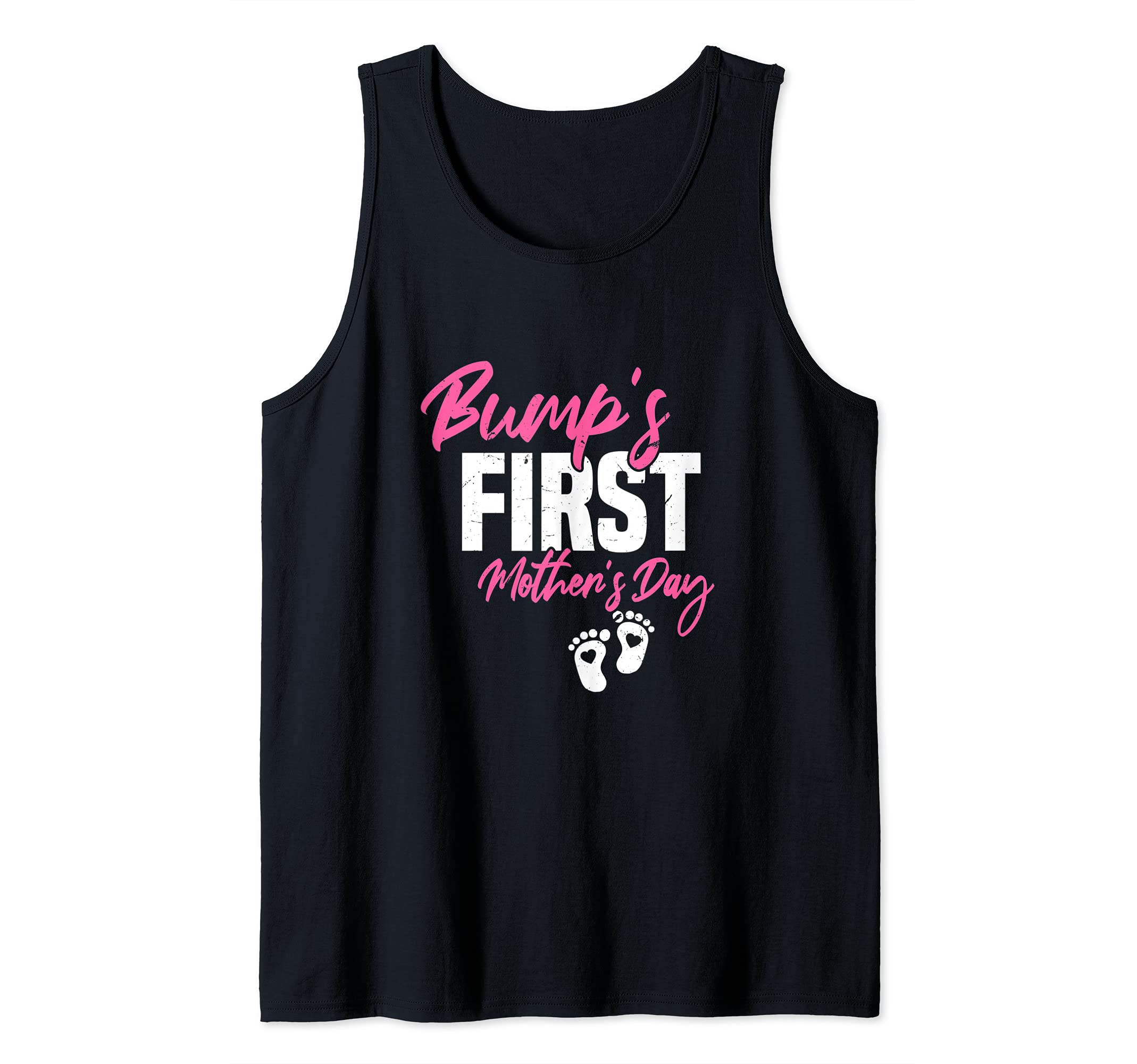 Bump’s First Mother’s Day | First time Mom Pregnancy Quote Tank Top
