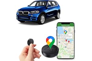 ZEERKEER GPS Tracker for Vehicles No Subscription,Mini GPS Tracker Locator Real Time,Magnetic Anti-Theft Micro Vehicle Tracking Device with Free App for Cars,Kids,Elderly,Pets,Wallet,Luggage
