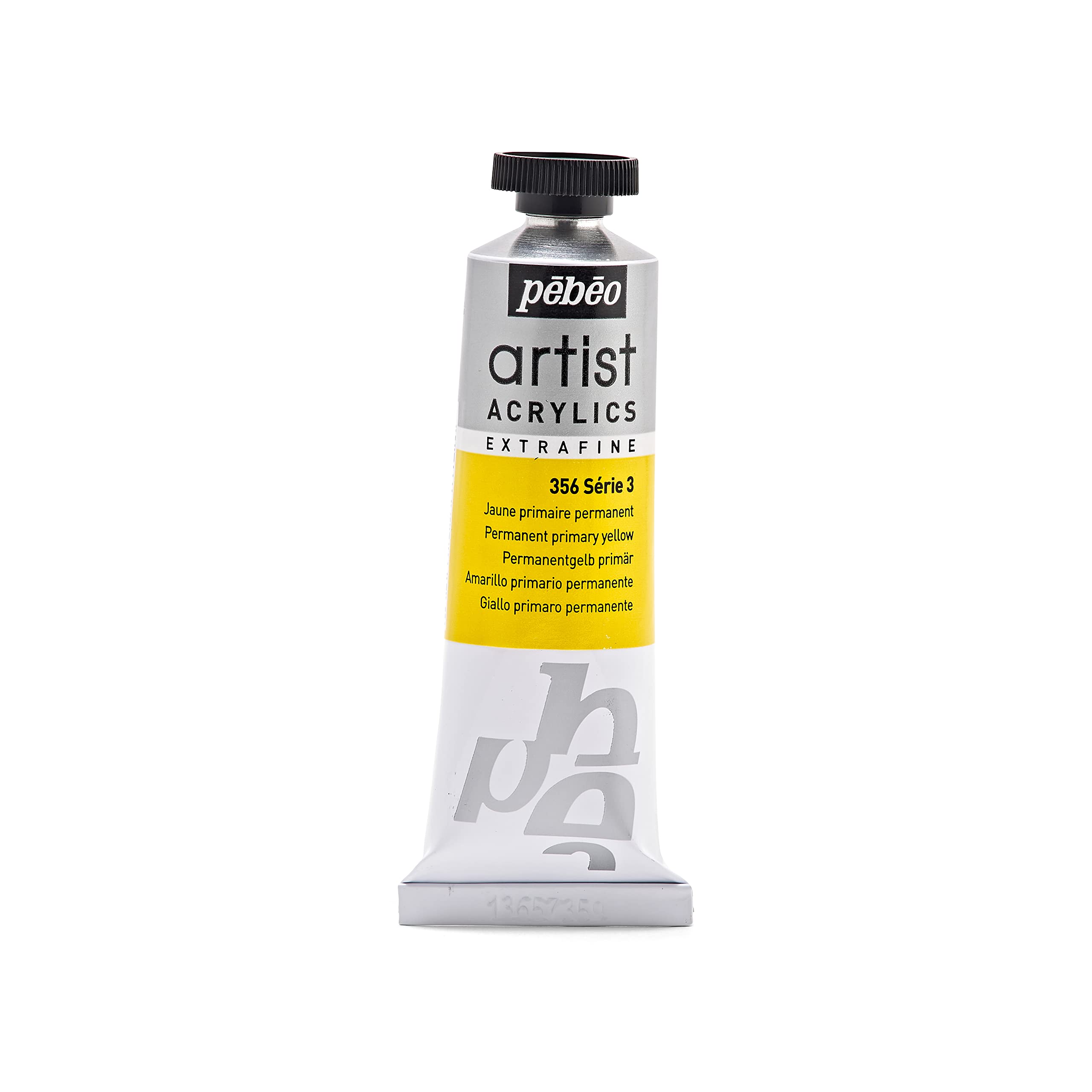 Pebeo 37 ml Artist Acrylics, Primary Yellow