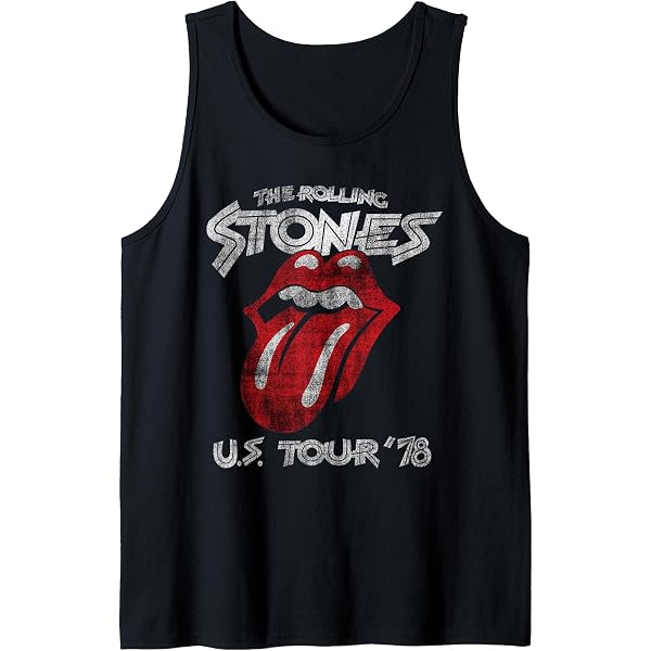 Amazon.com: The Rolling Stones Tour 1978 Tank Top : Clothing 