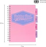 Pukka Pad 5 Subject Spiral Notebook 3-Pack B5 7x10 200 Pages 80GSM view 3