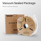 ELEGOO Marble PLA Filament 1.75mm Cement Grey 1KG Rock Stone 3D Printer view 7