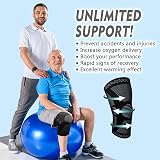 Gemschest 2 Pack Knee Support Sleeve Size L for Men Women view 6