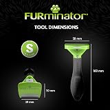 FURminator Undercoat deShedding Tool Small Long Hair Dogs 4.5-9 kg view 6