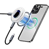 FP108 1TB Magnetic Portable SSD, External Solid State Drives with PD-100W and 2050MB/s USB-C 3.2 Gen 2x2, Play While Charging, Compatible with iPhone 16/15 Pro Max, Android, PC, Mac, Switch Lite