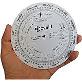 Ezyaid Pregnancy Wheel, OB-GYN Due Date Calculator, Gestational EDC Wheel for Midwives and Health Workers