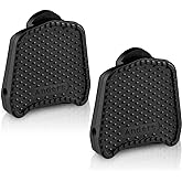 Thinvik Bike Clipless Pedal Adapters for Look Keo Sprint/Classic/Max Carbon/Blade Carbon Ti Clipless Pedal Convert to Universal Platform Pedal
