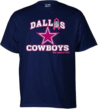 Amazon.com : Dallas Cowboys Breast Cancer Awareness Ribbon ...
