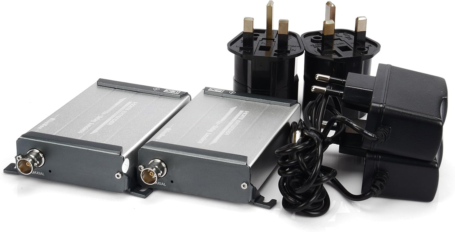 Mirabox 200m 1080P HDMI Over Coax Extender Using Rg59 Rg6 Coaxial Cable