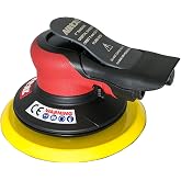 AIRCAT 6700-5-336 Non Vac Orbital Palm Sander, 11,000 RPM | Lubrication-Free Double-Sealed Motor with Low Profile Design, Ergonomic Comfort Grip, 75 dBA, 3/16&rdquo; Orbit