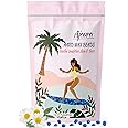 Ajoura 1lb Hard Wax Beads for Hair Removal, Chamomile Wax Beans for Full Body, Brazilian, Bikini Waxing, Face, Eyebrows, Underarms, Arms, Chest, Back, Legs, Home Refill wax for Wax Warmer Kit (Blue)