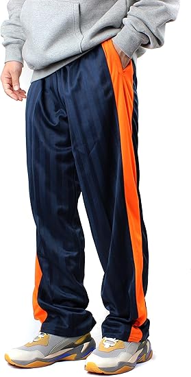 Amazon ステイランド ジャージパンツ シャドーストライプ ストレート ライン入り メンズ ジャージボトム 通販