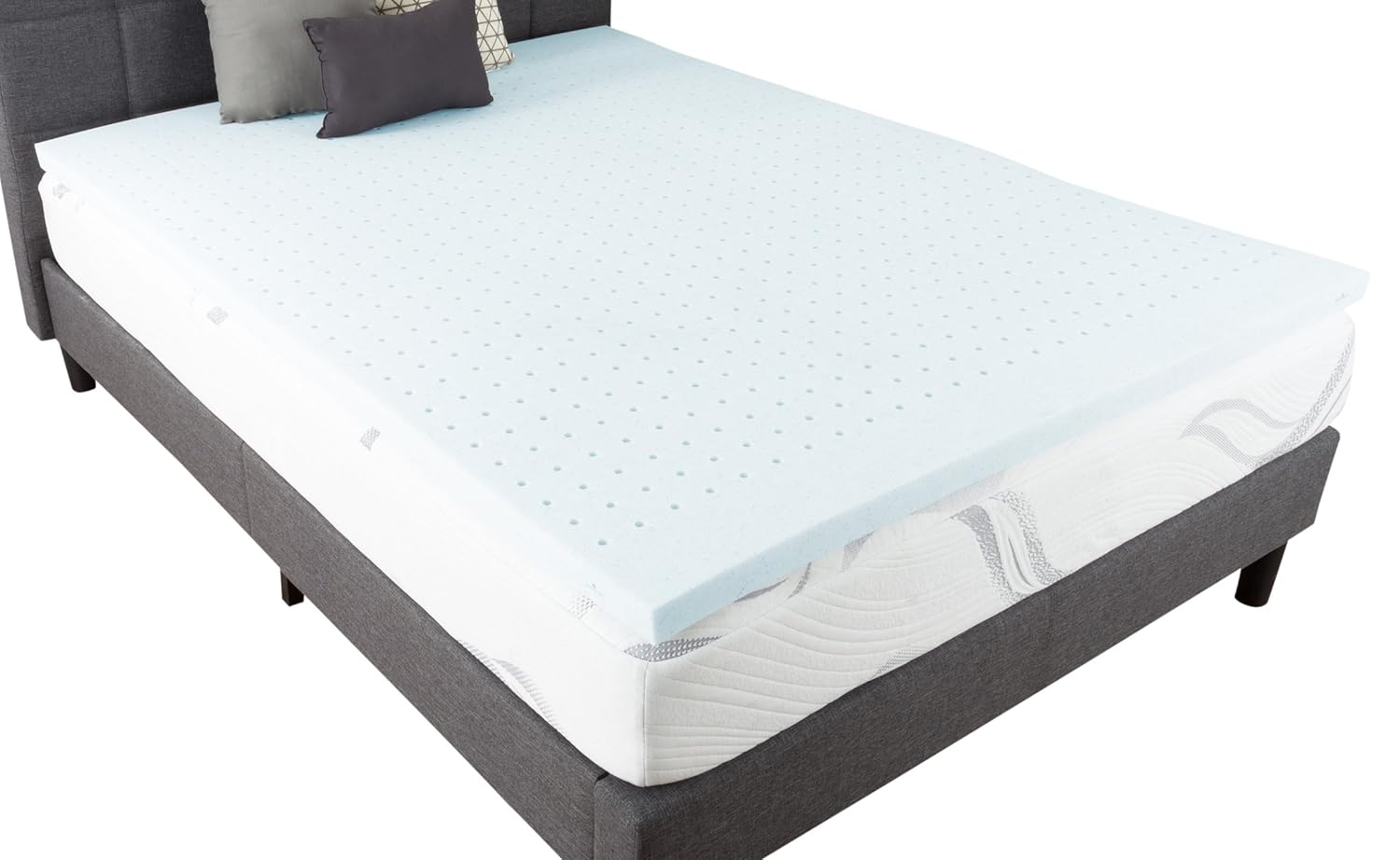 Best Bluestone 2 Inch Memory Foam Mattress Topper