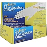 Amazon.com: Disposable Latex Gloves, Powder Free Size