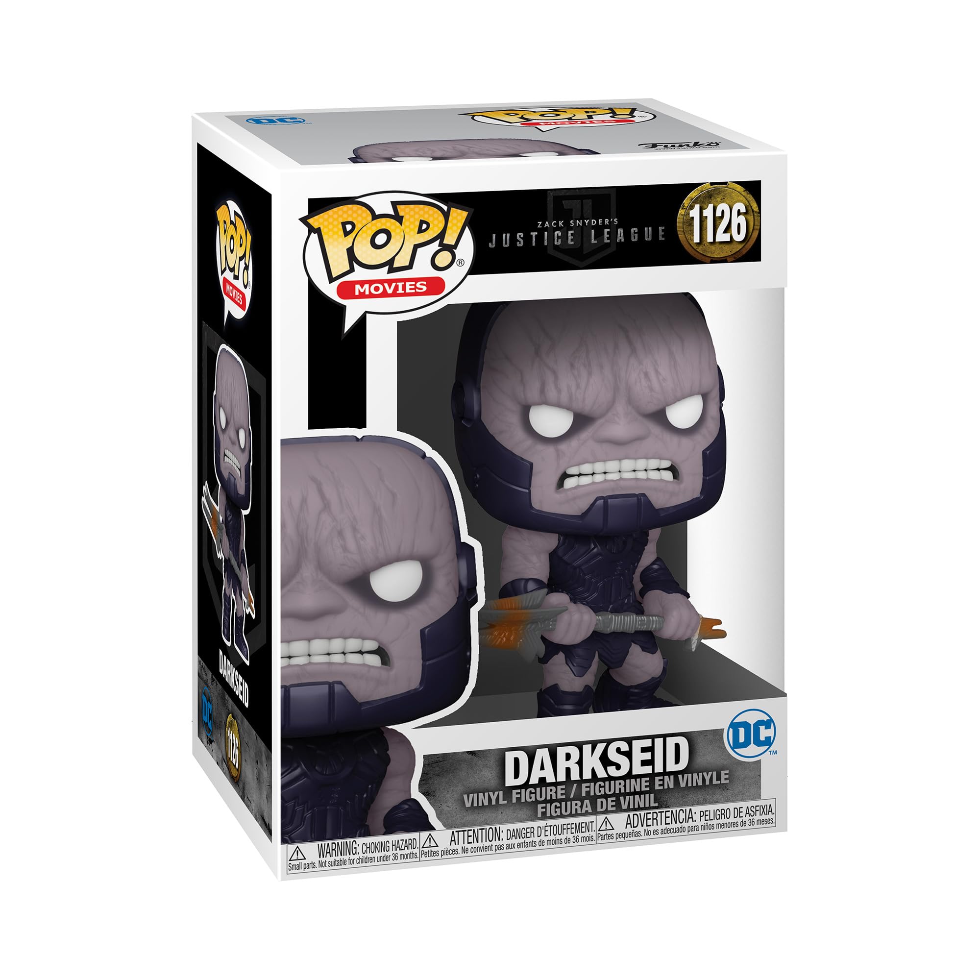 Funko POP! Movies: JLSC - Darkseid - Justice League: Snyder Cut - Collectable Vinyl Figure - Gift Idea - Official Merchandise - Toys for Kids & Adults - Movies Fans - Model Figure for Collectors