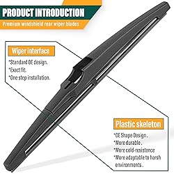 KVQ Windshield Wiper Blades Replacement for Chevy