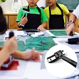 LAMXD 4-Inch Rubber Brayer Roller & Plastic Stamp Pressure Plate view 4