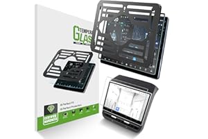 WEIPIN For 2025 Model 3 Highland Screen Protector - 2024-2025 Model 3 Highland 15+8 Inch Screen Protector 2024-2025 Model 3 Highland Accessories Anti Scratch 9H Hardness Touch Screen Tempered Glass- Matte